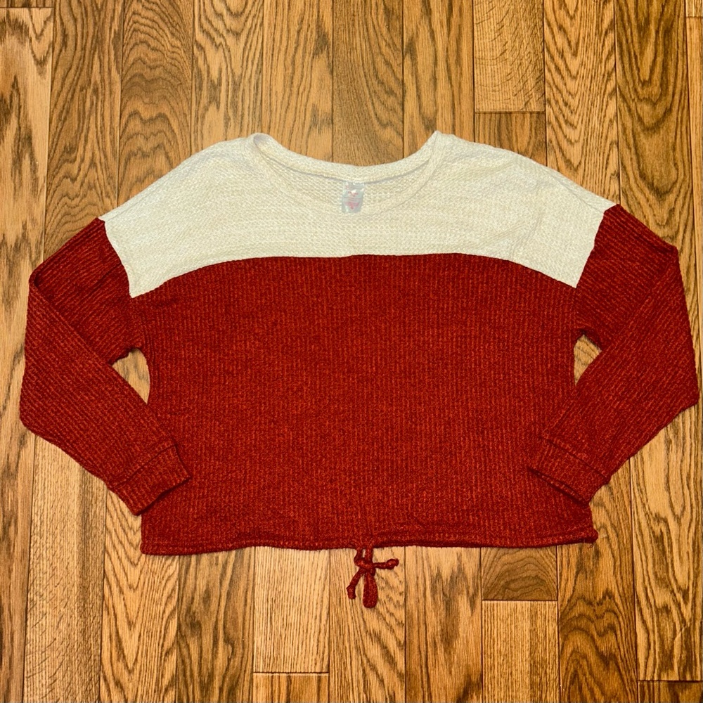 Women’s jr sweater crop top